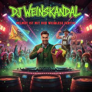 Helmut ist mit der Weinlese fertig