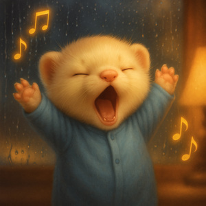 Cuddles under Raindrops