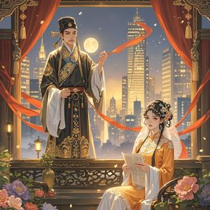 戏台月光-下凡历劫的神仙