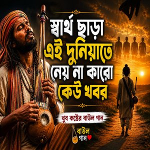 স্বার্থ ছাড়া এই দুনিয়াতে | Sartho Chara Ei Duniyate | খুব কষ্টের বাউল গান