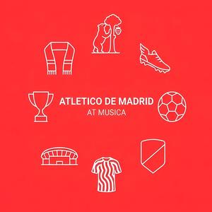 Club atlético de madrid musica