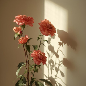 花と光と影と