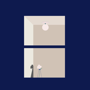 그대 커다란 창가에