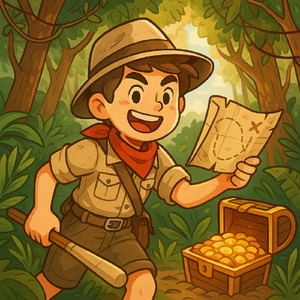 宝探しに出かけよう！