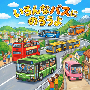 いろんなバスにのろうよ