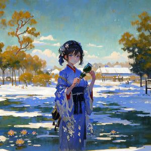 它好像笑了，又哭了