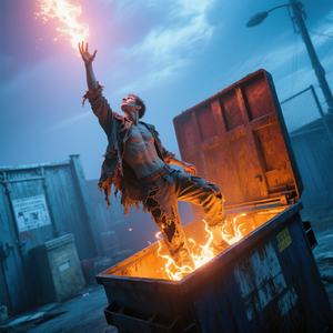 Dumpster Diving King