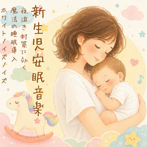 赤ちゃん安眠のための心地よいヒーリングホワイトノイズ