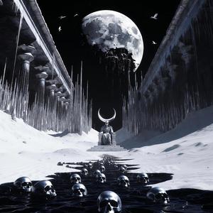 Prayer of the double scepter in the hall of pillars