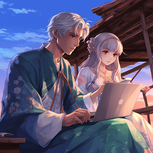 一朵绿色的小花（Through death, I reach you.）