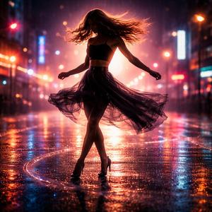 Танцює Самотня Жінка