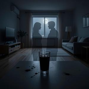 แก้วใสที่กลายเป็นสีดำ