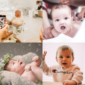 温和休息的宝贝梦想