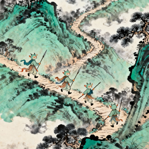 《小钻风·山舞谣》#百万奖金AI创作大赛+主题四