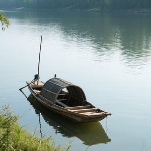 江头泊归舟