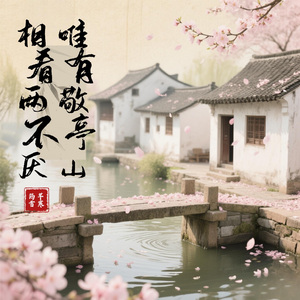 相看两不厌，唯有敬亭山 伴奏