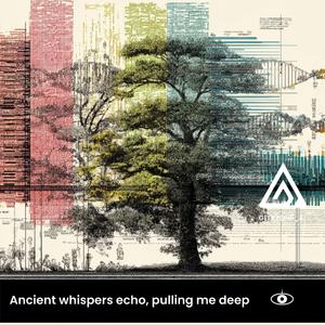 Ancient whispers echo, pulling me deep