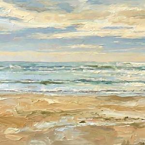 흐린 날의 바다에서