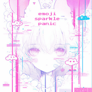 emoji sparkle panic