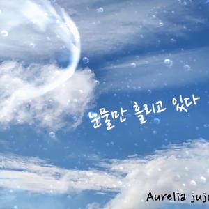 눈물만 흘리고 있다