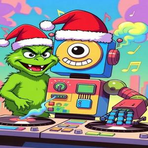 9. DJ Prompe Robot og Grinchen