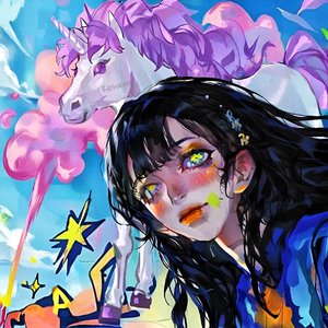 一匹炎马踏碎寒冰