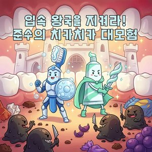 입속 왕국을 지켜라! 준수의 치카치카 대모험