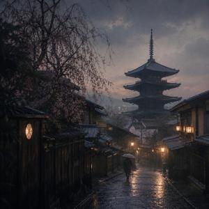 Silent Rain Over Kyoto 03