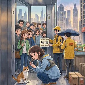 早晚高峰遇见光