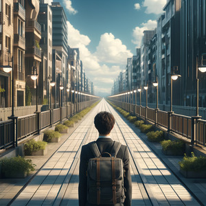 この道、この空