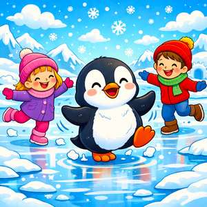 Der Pinguin-Gang - Tanzlied für Kinder