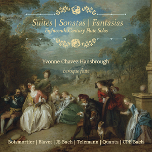 Solo pour la flûte traversière (Partita) in A Minor, BWV 1013: V. Borrèe Anglaise