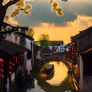 梦中的水乡
