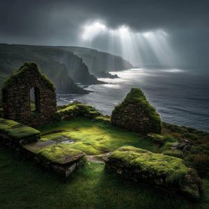 Moss-Covered Ruins