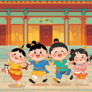 国学成语儿歌《如临大敌》