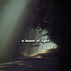 a beam of light