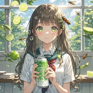 青柠气泡水_余生随心