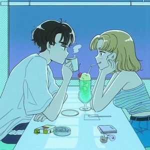 クリームソーダとシャンデリア（奶油苏打和冕形灯）