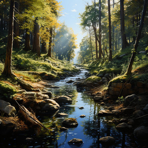 Himno Radiante Del Lado Del Arroyo