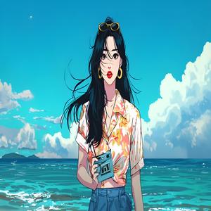 구멍가게 앞 벤치