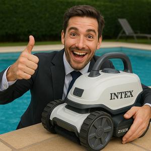 Bezvadný bazénový vysávač Intex ZX500R