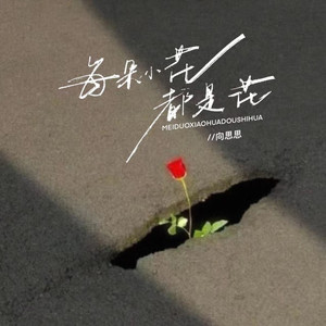 每朵小花都是花