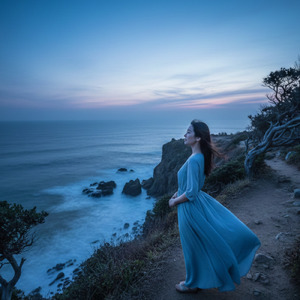 青い夜明けを待ちながら