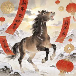 马年寄情盼新岁