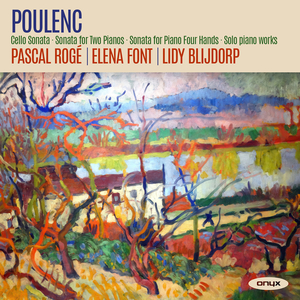 Sonata for 4 Hands, FP 8: II. Rustique. Naïf et lent