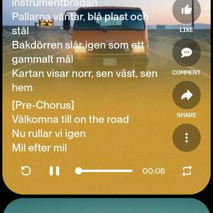 Lastbil på E4