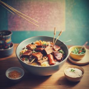 ข้าวเหนียวหมูปิ้ง by @csi03