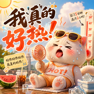 好热好热