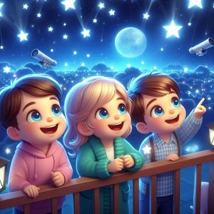 Gwiazdeczki Migoczą Na Niebie