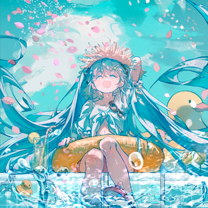 あの蒼い夏のように。/ 如那蔚蓝色夏日一般。feat.初音ミク